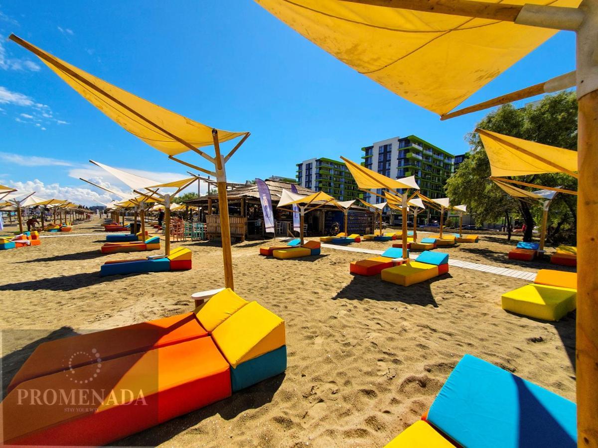 Coral Aparthotel Pool & Spa Mamaia Nord Navodari Bagian luar foto