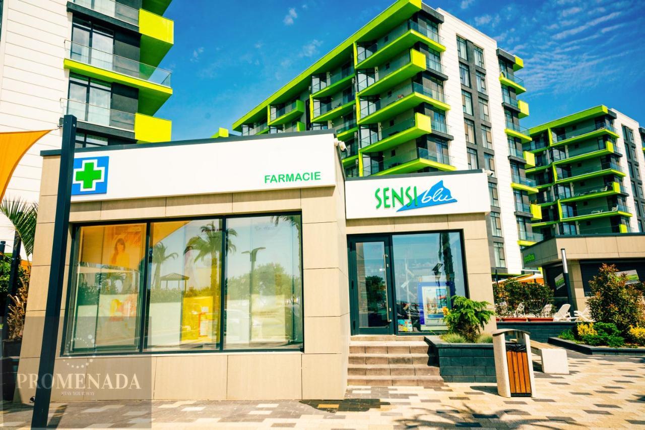 Coral Aparthotel Pool & Spa Mamaia Nord Navodari Bagian luar foto