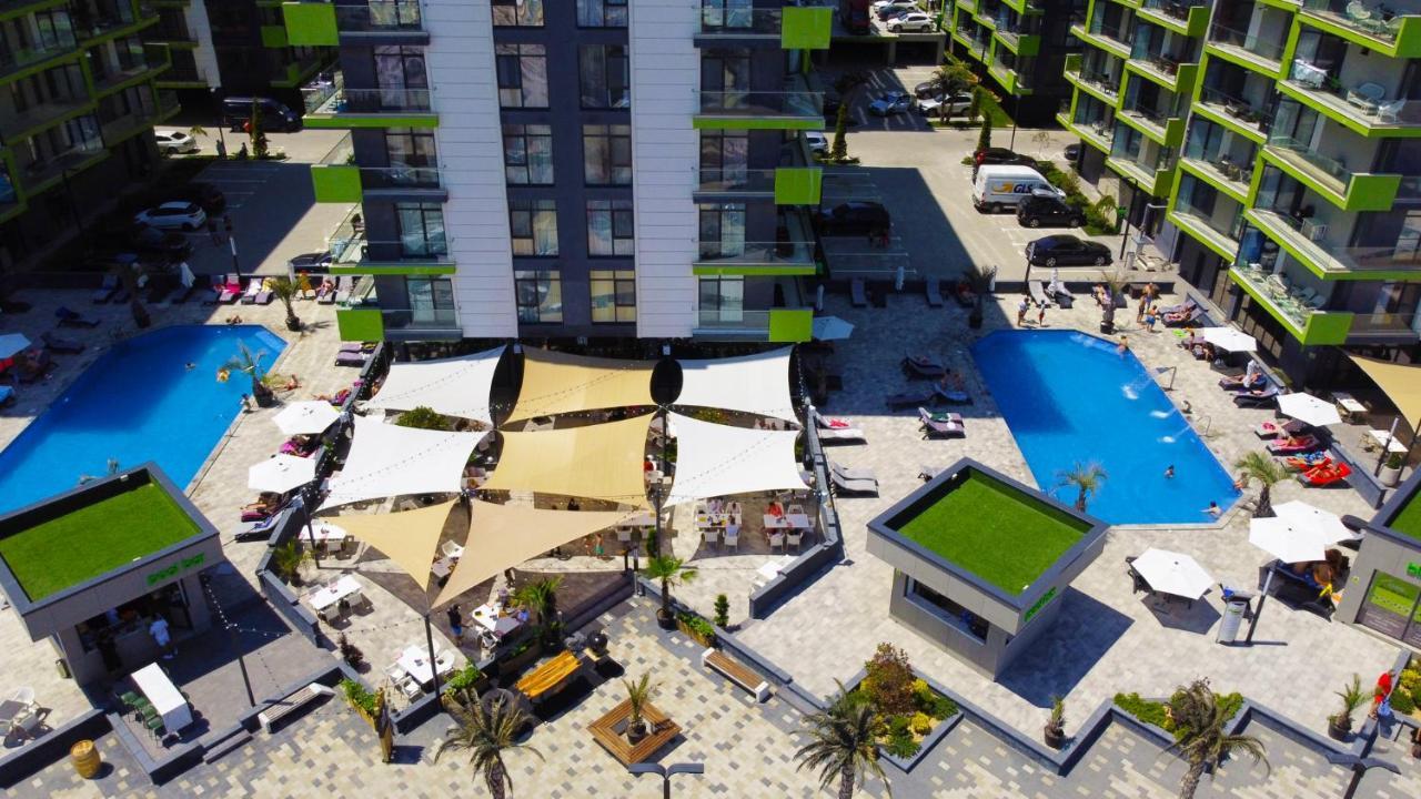Coral Aparthotel Pool & Spa Mamaia Nord Navodari Bagian luar foto